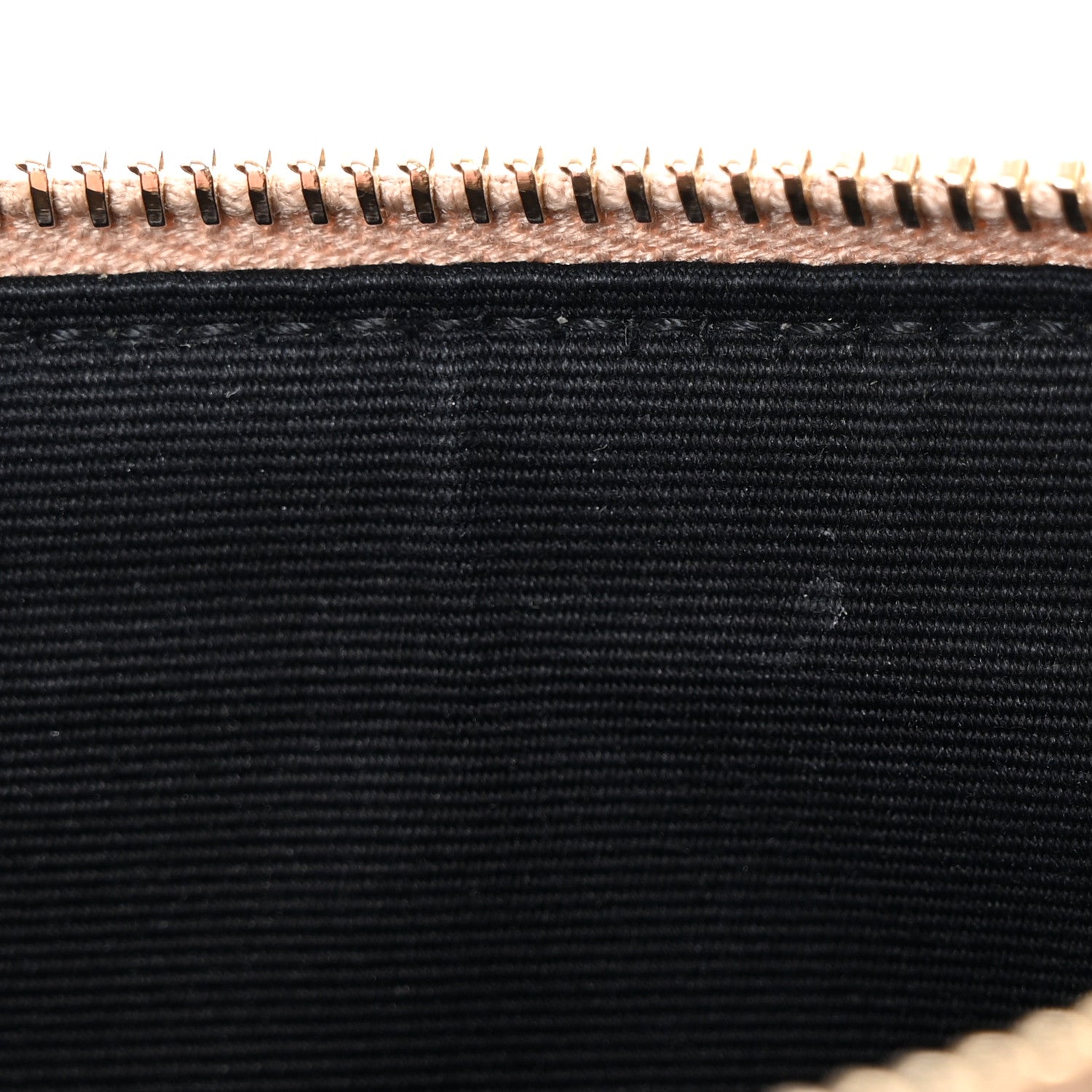 Saint Laurent Grain De Poudre Chevron Monogram Large Bill Pouch Dark Beige 8 of 14