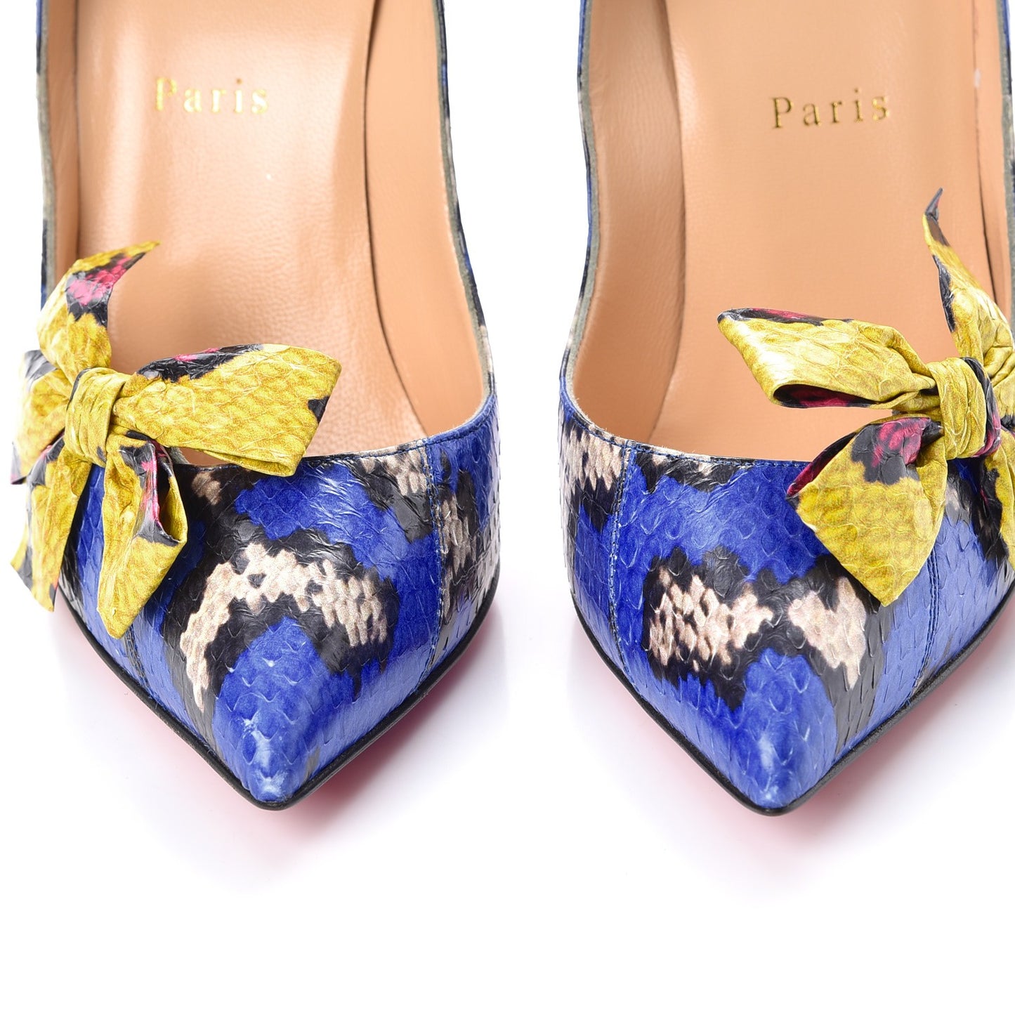 Ayers Watersnake Madame Menodo 100 Pumps 38 Version Blue