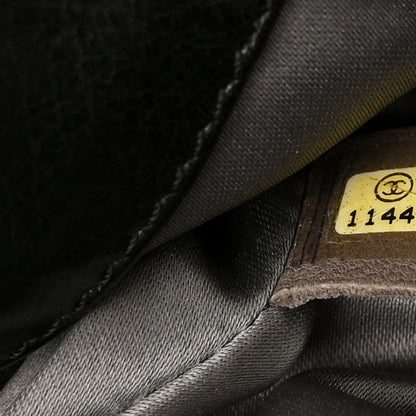 Chanel Lambskin East West Soho Shopper Black 7 of 12