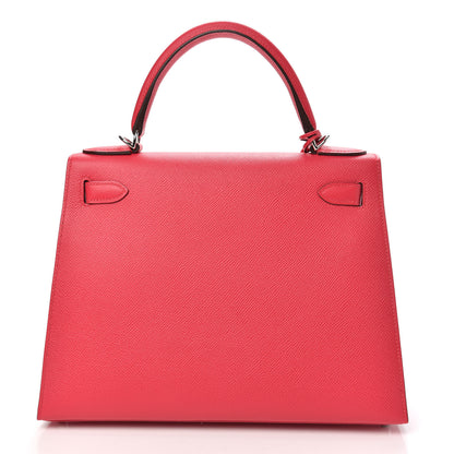 Hermes Epsom Kelly Sellier 28 Rose Extreme 4 of 27