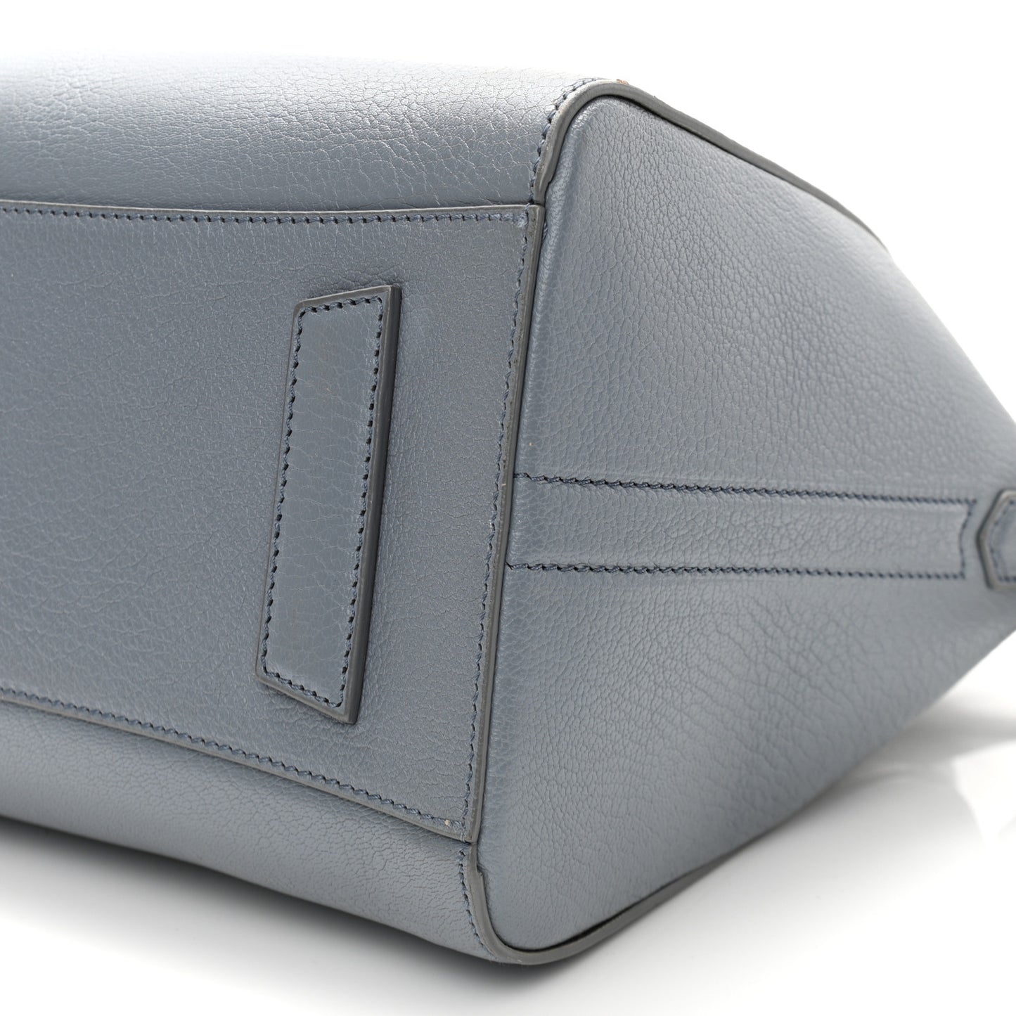 Sugar Goatskin Small Antigona Pearl Grey