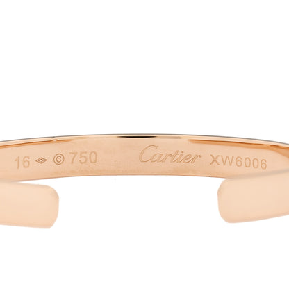 Cartier 18K Pink Gold LOVE Cuff Bracelet 16 3 of 3