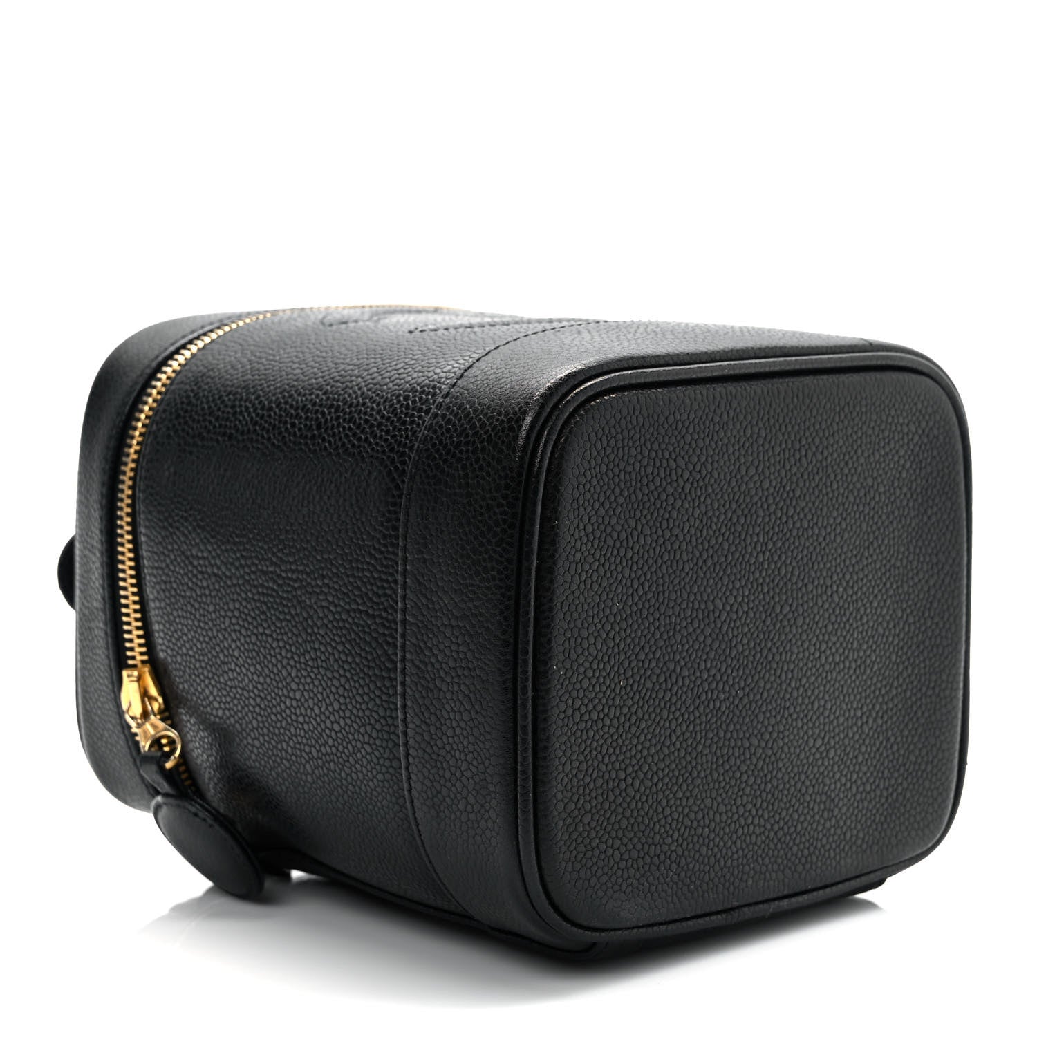 Chanel Caviar Vanity Cosmetic Case Black 4 of 11