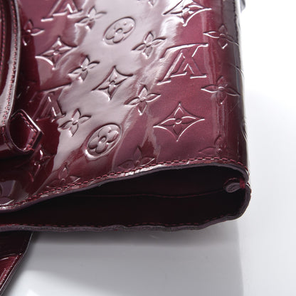 Louis Vuitton Vernis Wilshire MM Rouge Fauviste 11 of 11