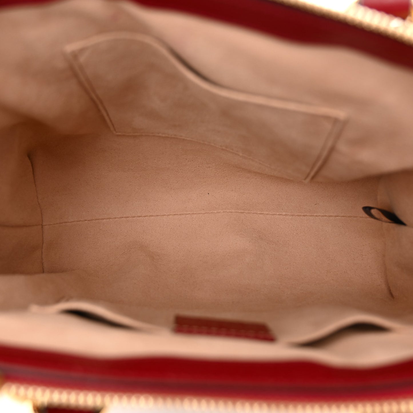 GG Supreme Monogram Flora Web Small Ophidia Tote Bag Red