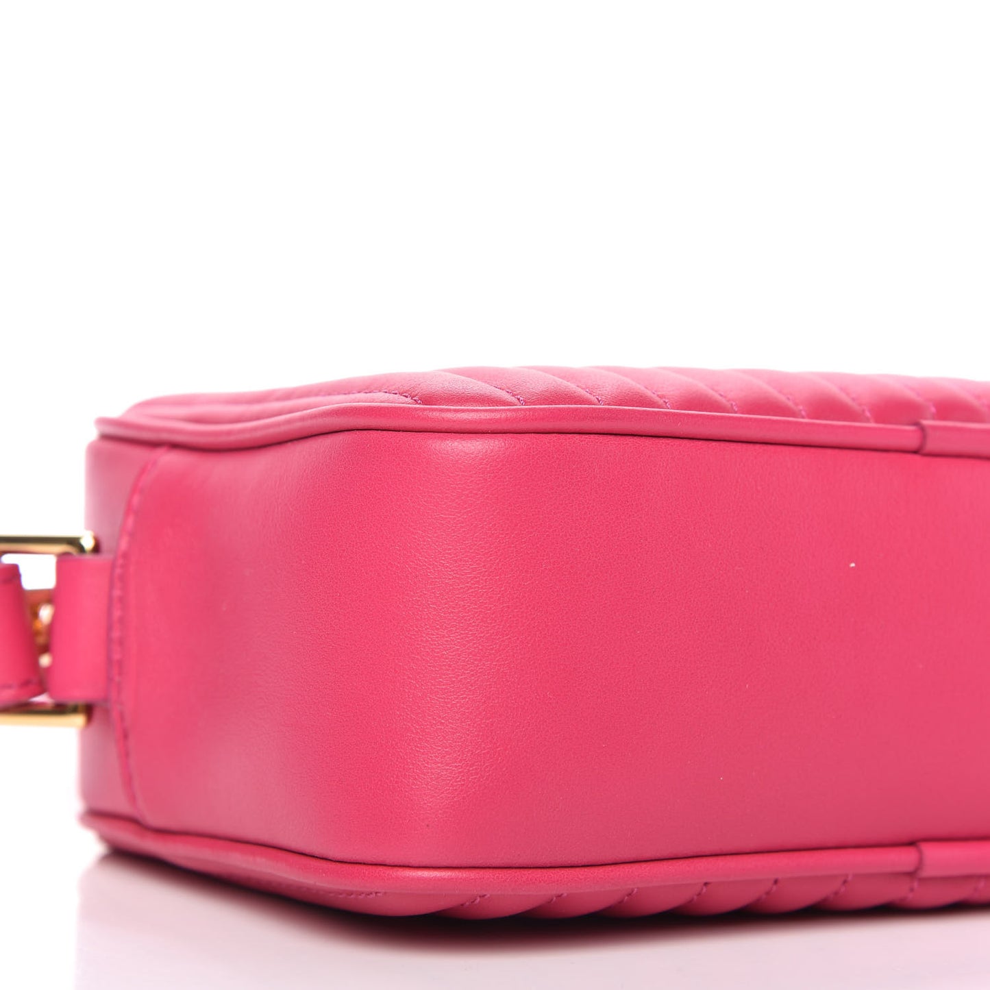 Bos Taurus Calfskin Quilted TF Camera Bag Cabaret