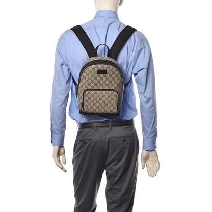 Gucci GG Supreme Monogram Small Eden Day Backpack Black 2 of 11