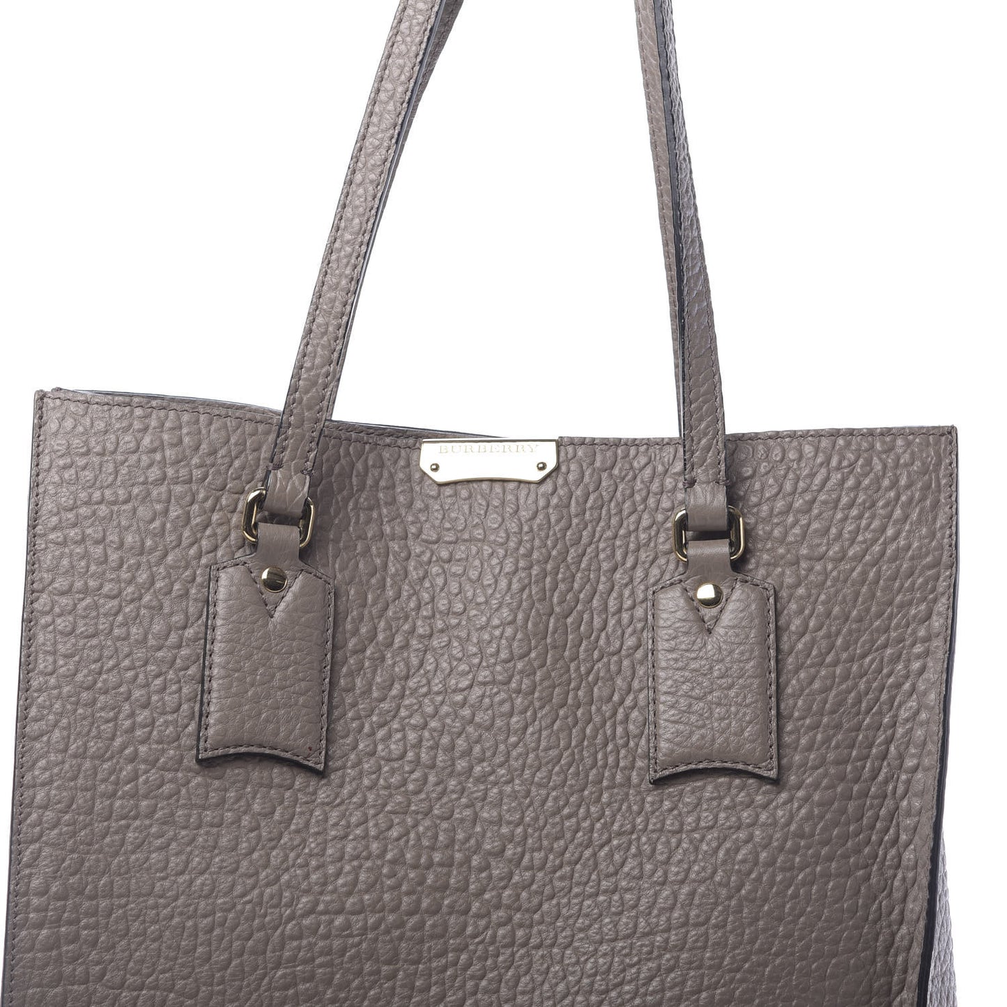 Heritage Grain Medium Woodbury Tote Pale Taupe