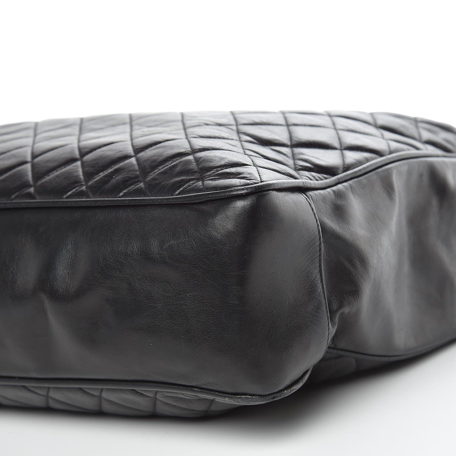 Chanel Lambskin Quilted Shoulder Bag Black 16 of 16