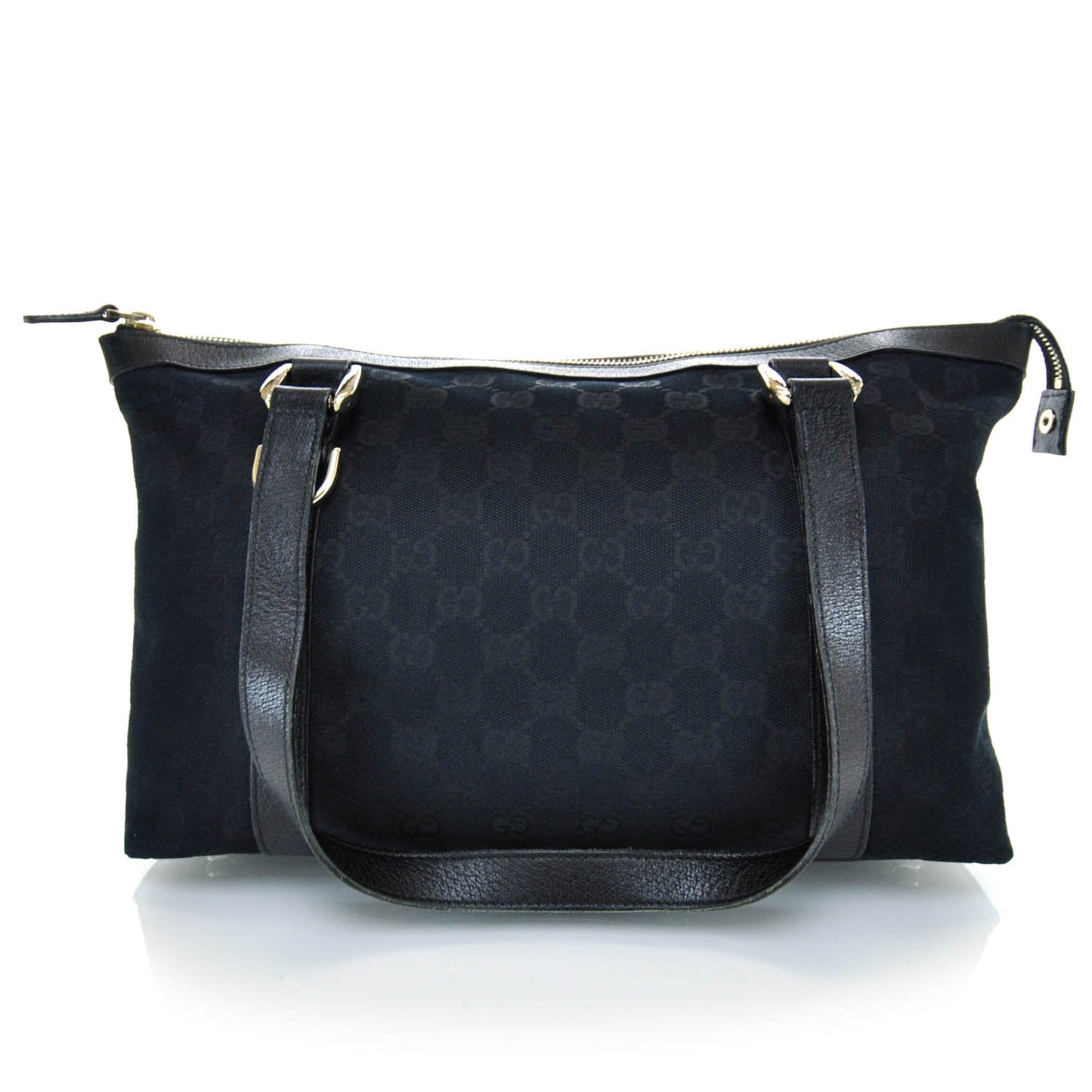 Monogram Abbey Medium Tote Black