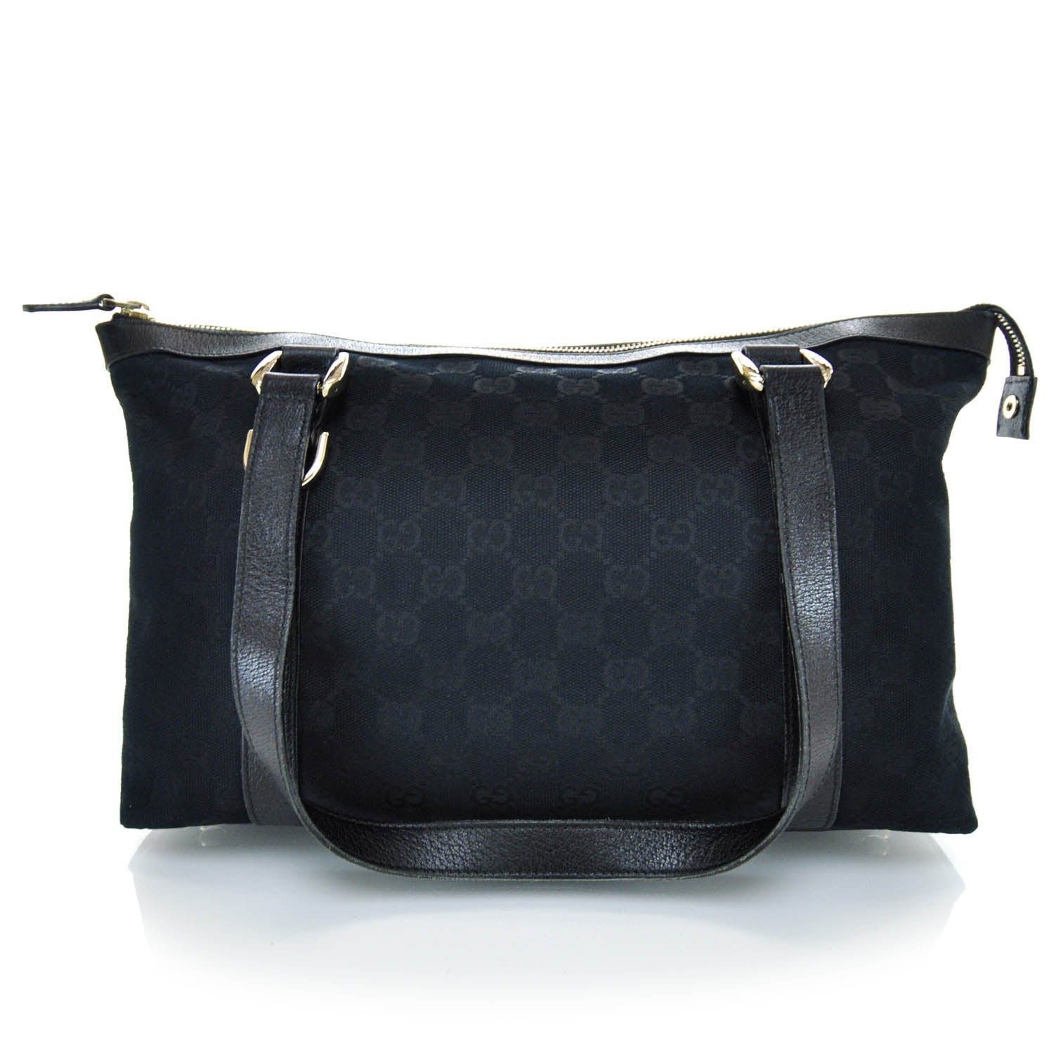 Gucci Monogram Abbey Medium Tote Black 1 of 12