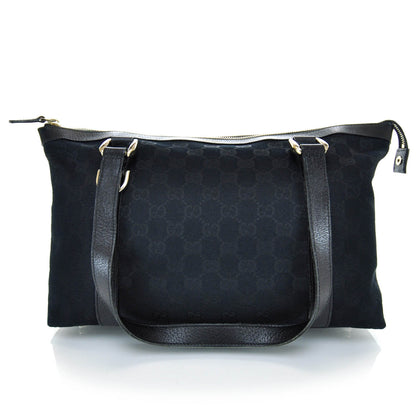 Gucci Monogram Abbey Medium Tote Black 1 of 12