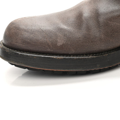 Hermes Etriviere Calfskin Lodge Boots 40 Havane 16 of 17
