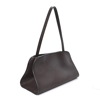 The Row Smooth Calfskin Peggy Bag Chestnut 3 of 9