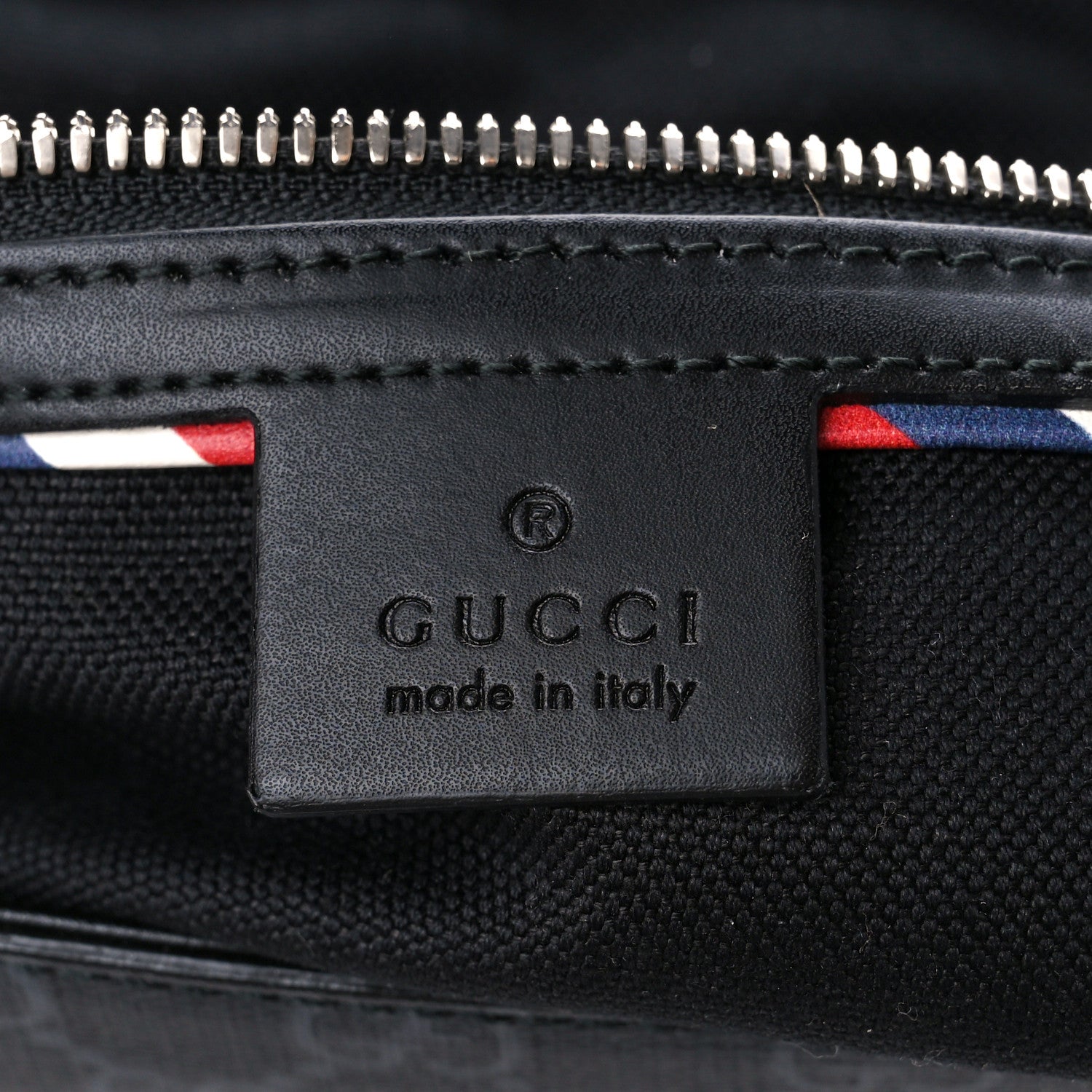 Gucci GG Supreme Monogram Night Courrier Flap Messenger Black Multicolor 6 of 13
