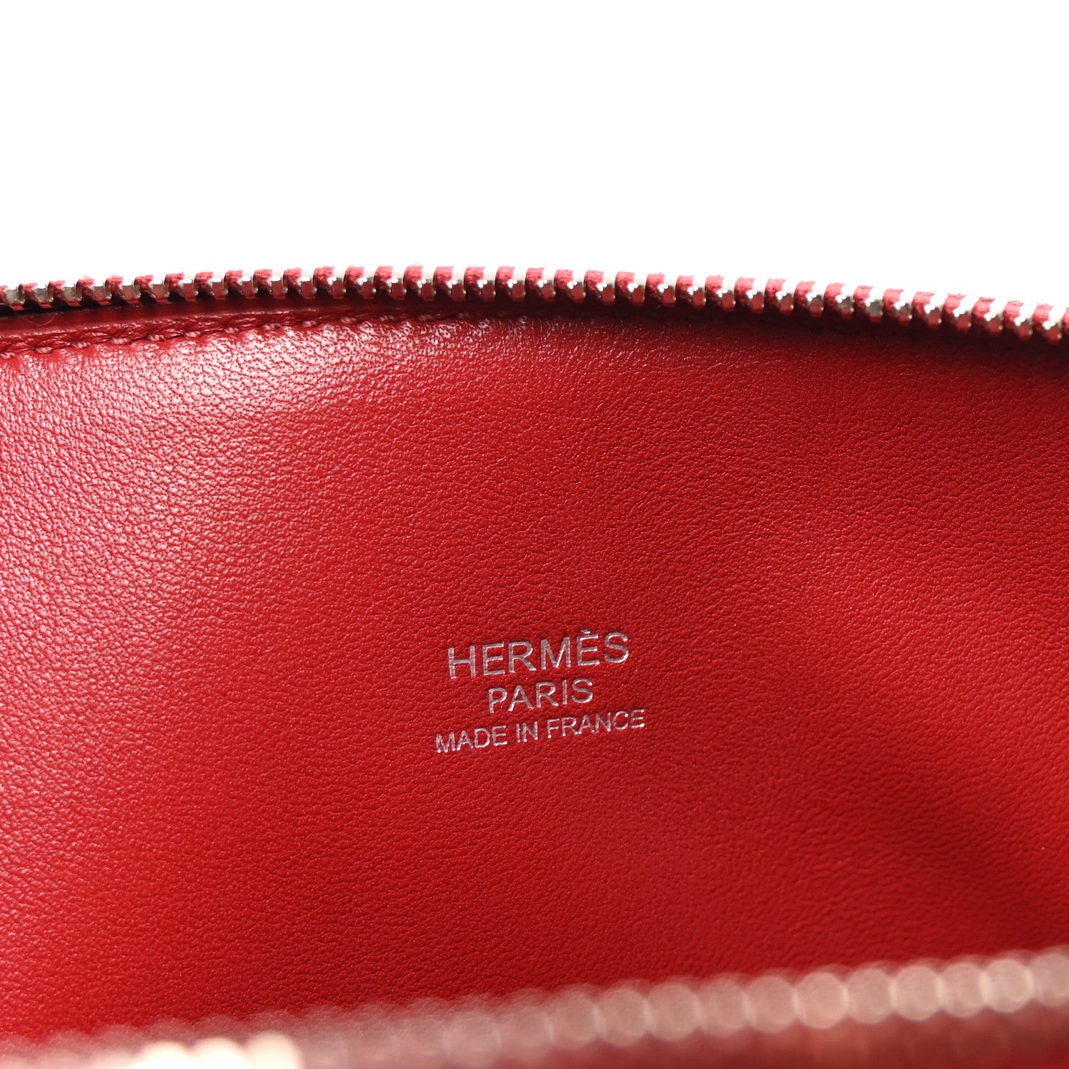 Hermes Taurillon Clemence Bolide 31 Rouge Garance 6 of 9