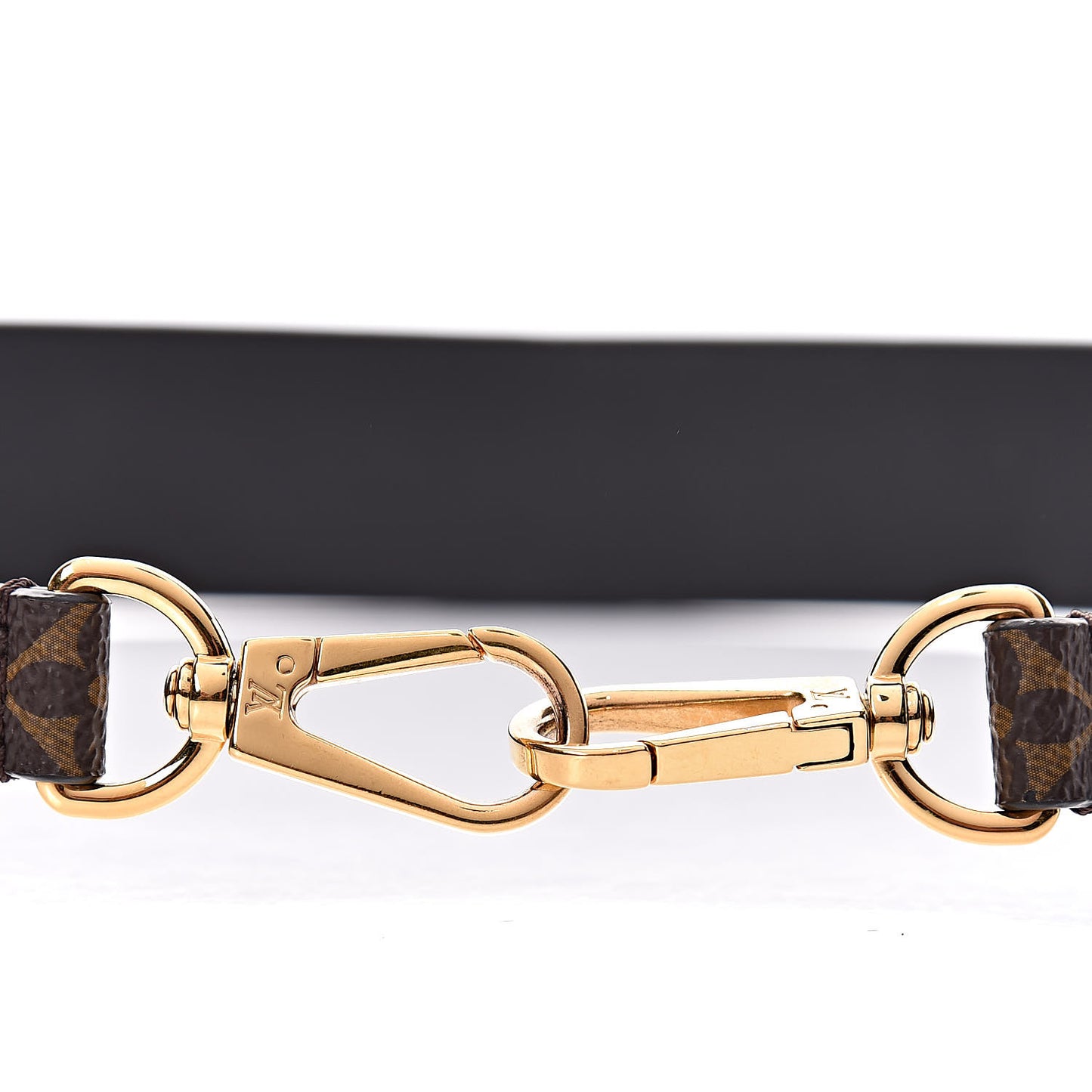 Monogram Bandouliere Shoulder Strap Black