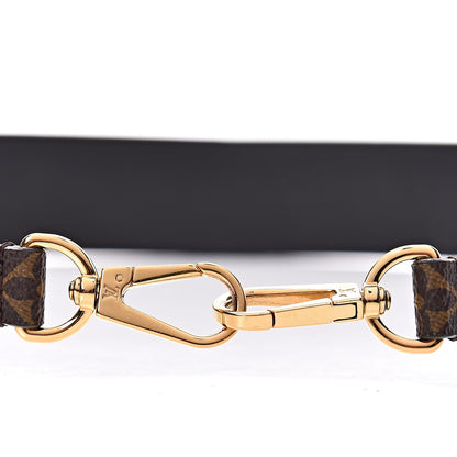 Louis Vuitton Monogram Bandouliere Shoulder Strap Black 4 of 4