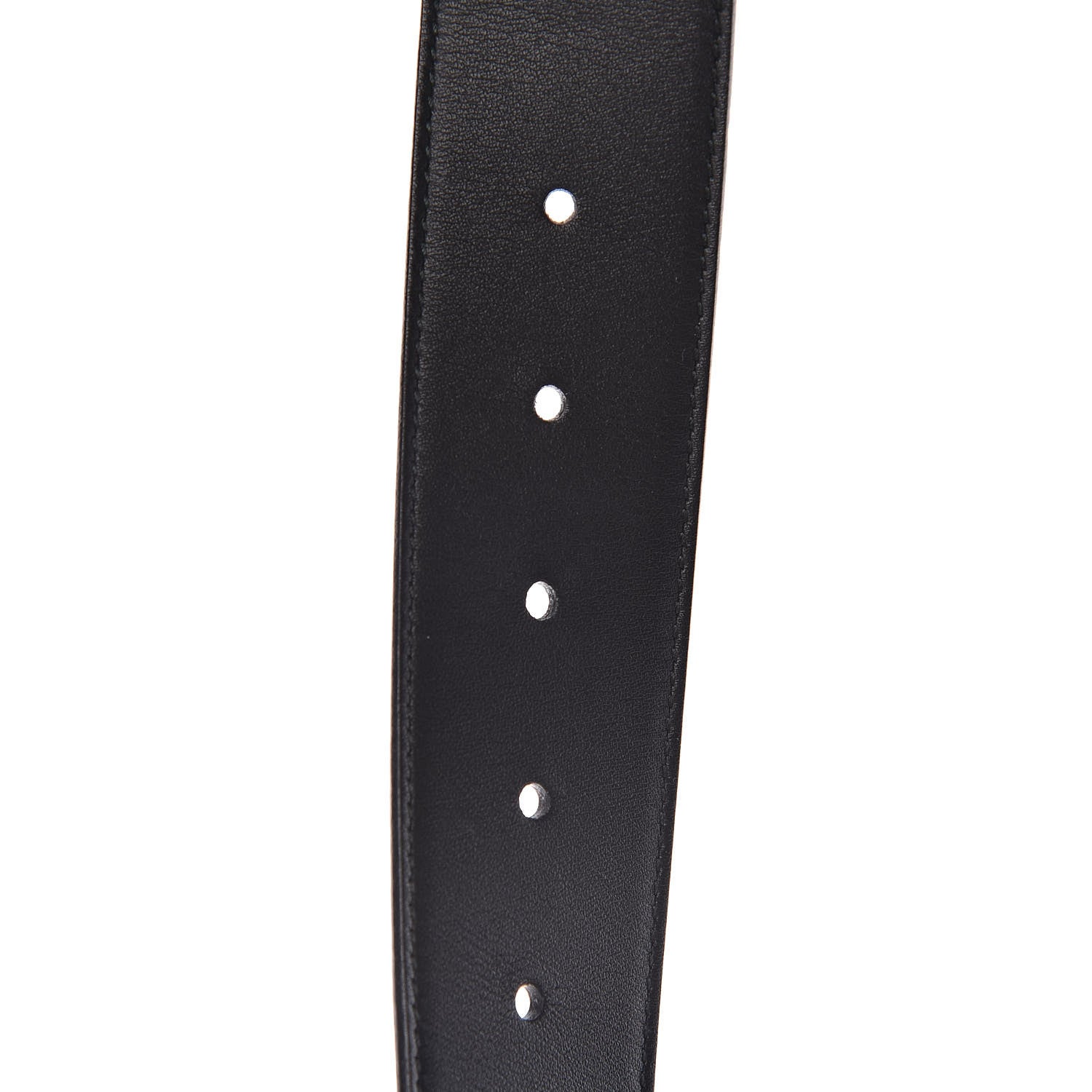Gucci Calfskin Double G 40mm Belt 75 30 Black 5 of 6