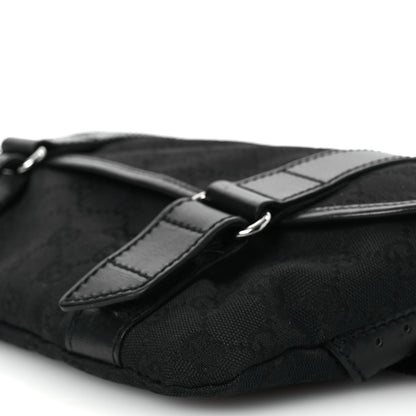 Gucci Monogram Waist Belt Bag Black 10 of 12