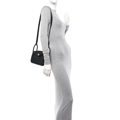 Hermes Taurillon Clemence Mini Lindy 20 Black 2 of 11