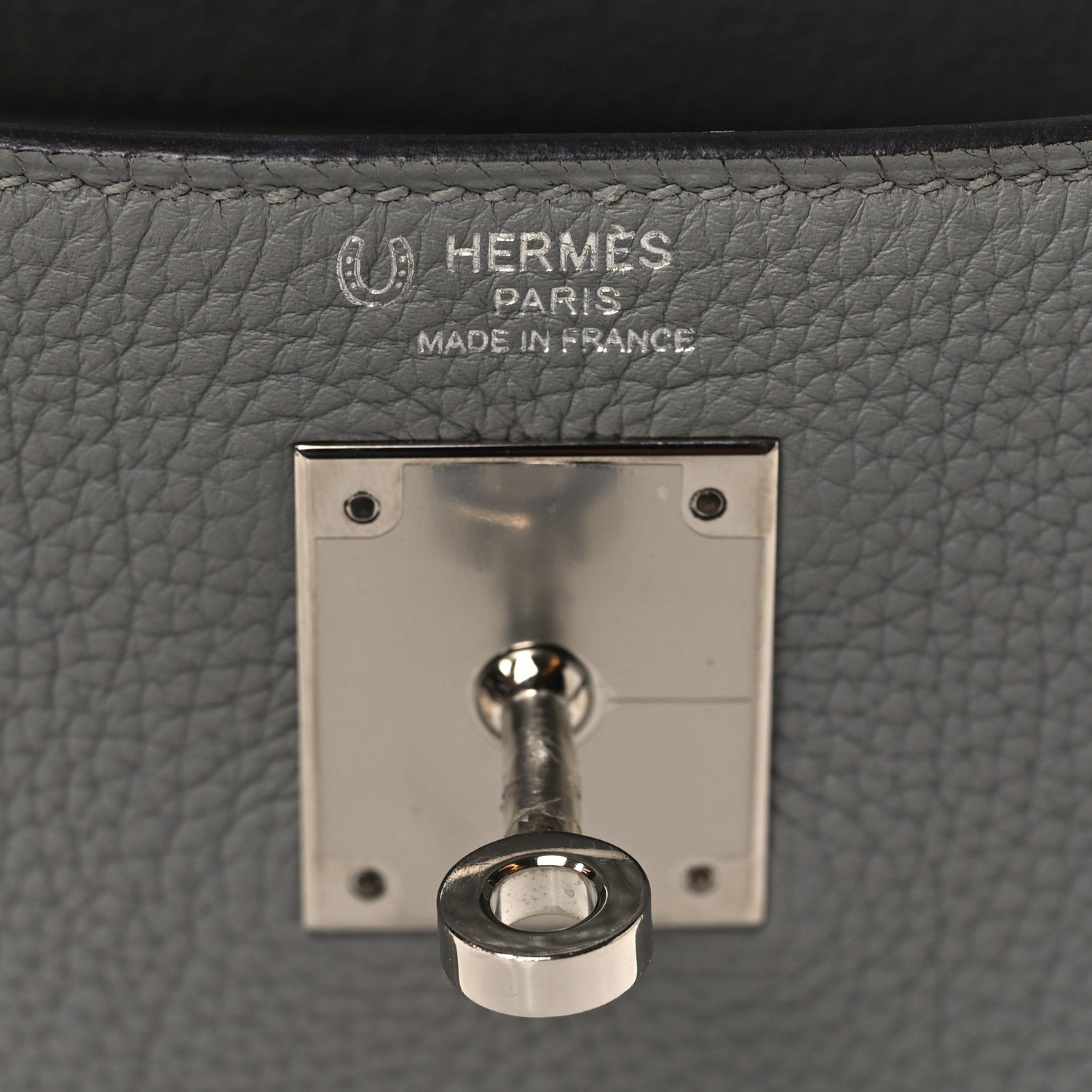 Hermes Togo Kelly Retourne 28 Gris Mouette 6 of 9