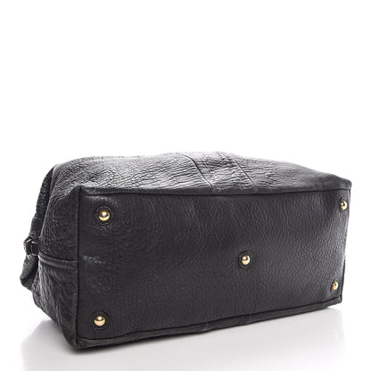 Saint Laurent Pebbled Lambskin Medium Easy Sac Black 4 of 16