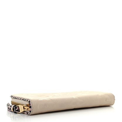 Louis Vuitton Empreinte Monogram Giant Wild At Heart Zippy Wallet Creme 4 of 6