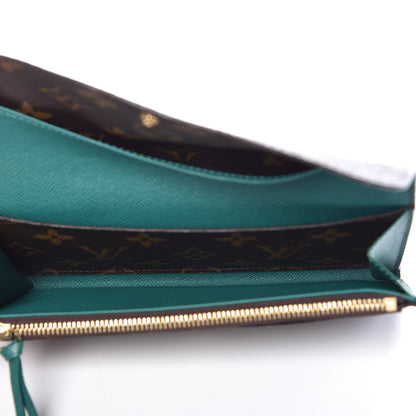 Louis Vuitton Monogram Emilie Wallet Vert 5 of 12