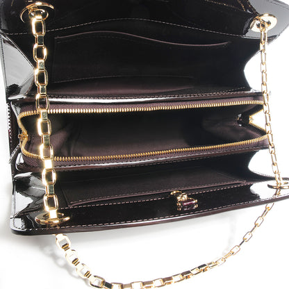 Louis Vuitton Vernis Virginia MM Amarante 6 of 8