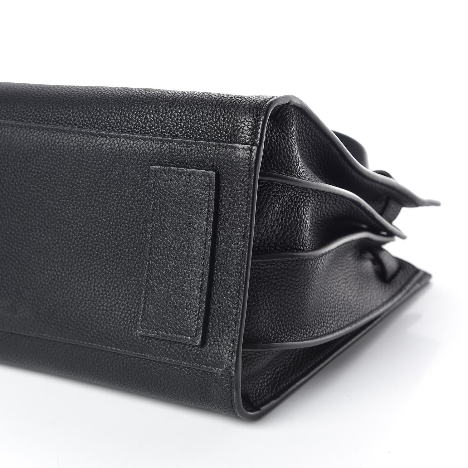 Saint Laurent Grained Calfskin Small Supple Sac De Jour Black 6 of 9