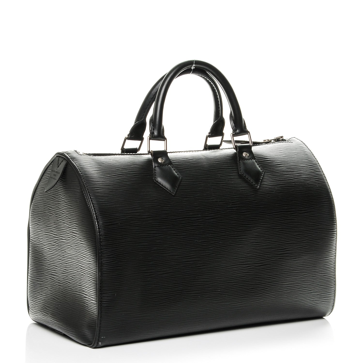 Louis Vuitton Epi Speedy 30 Black 3 of 10