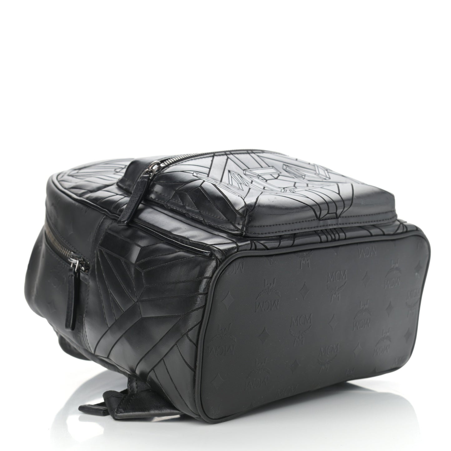 Calfskin Small Bionic Backpack Black