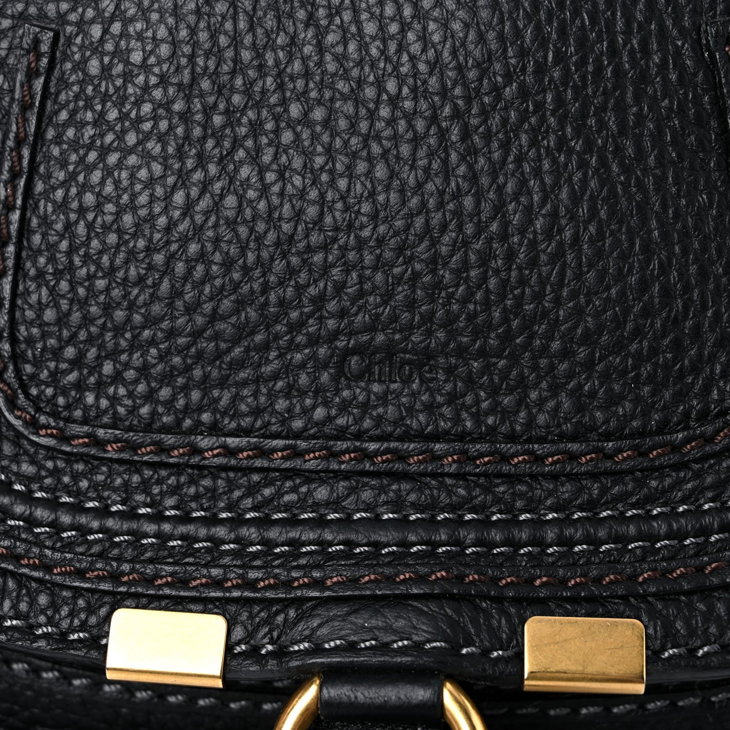 Chloe Calfskin Mini Marcie Satchel Black 13 of 13