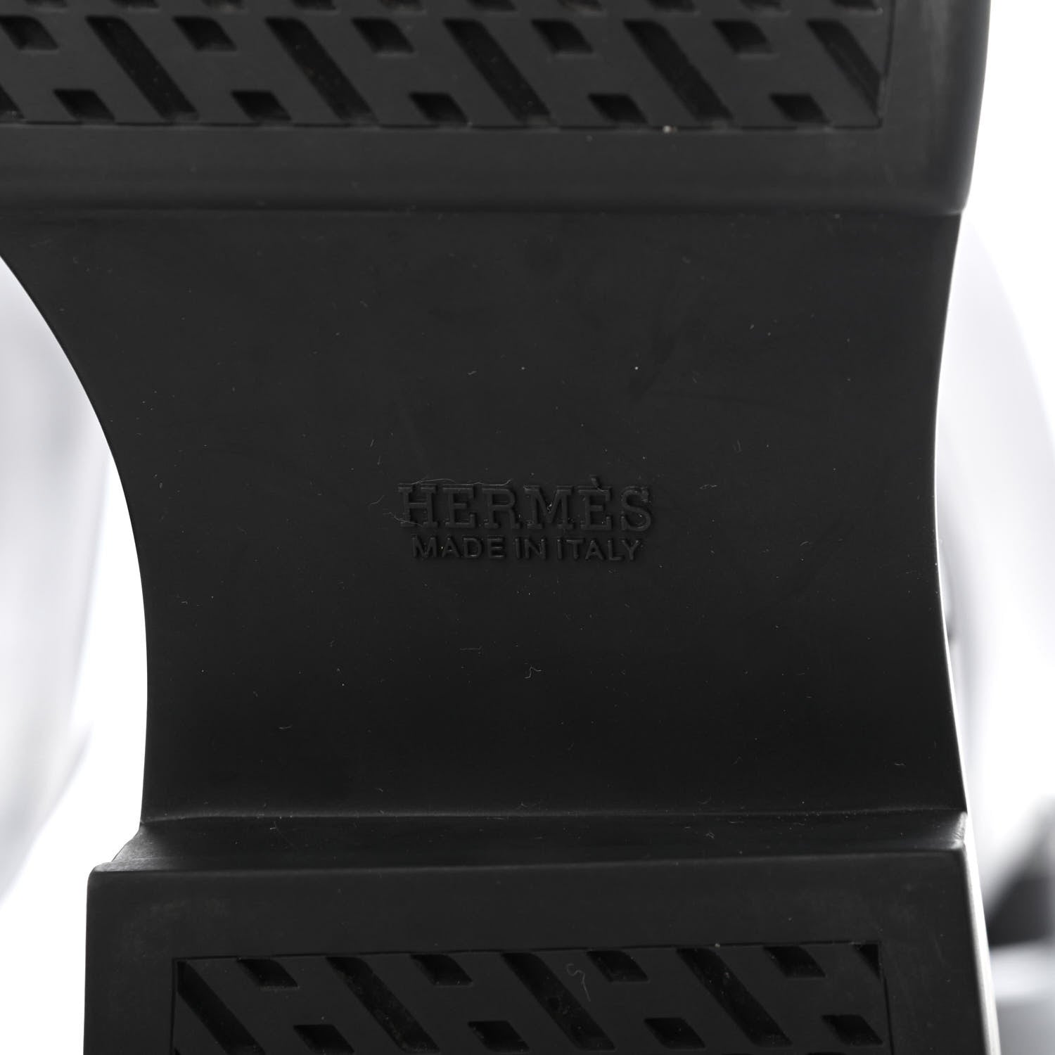 Hermes Calfskin Variation Monochromatic Boots 39.5 Black 6 of 8
