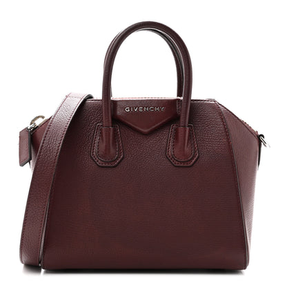 Givenchy Sugar Goatskin Mini Antigona Oxblood 1 of 9