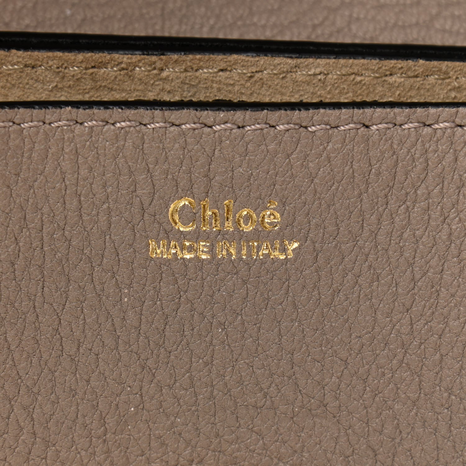 Chloe Grained Lambskin Mini Drew Shoulder Bag Motty Grey 6 of 9