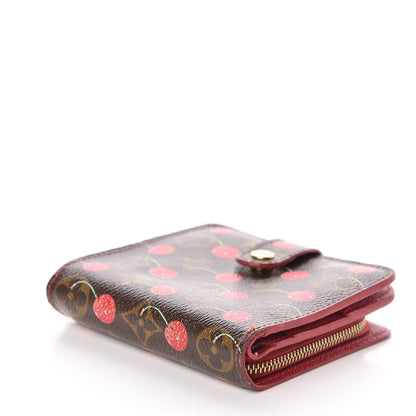 Louis Vuitton Monogram Cerises Compact Zippe Wallet 4 of 7