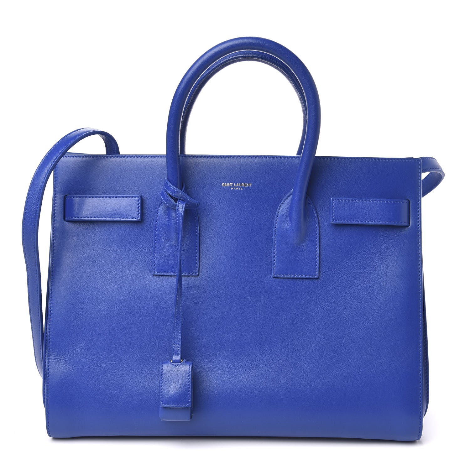 Saint Laurent Calfskin Small Sac De Jour Blue Majorelle 1 of 10