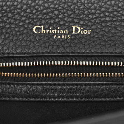 Christian Dior Grained Calfskin Medium Diorama Flap Bag Black 6 of 11
