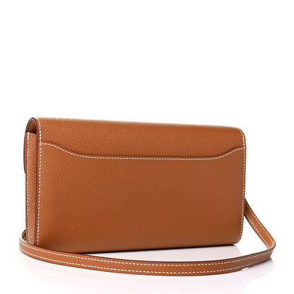 Hermes Epsom Constance Long Wallet To Go Gold 2 of 5