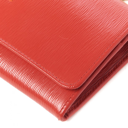Prada Vitello Move Metal Oro Chain Wallet Lacca 5 of 9