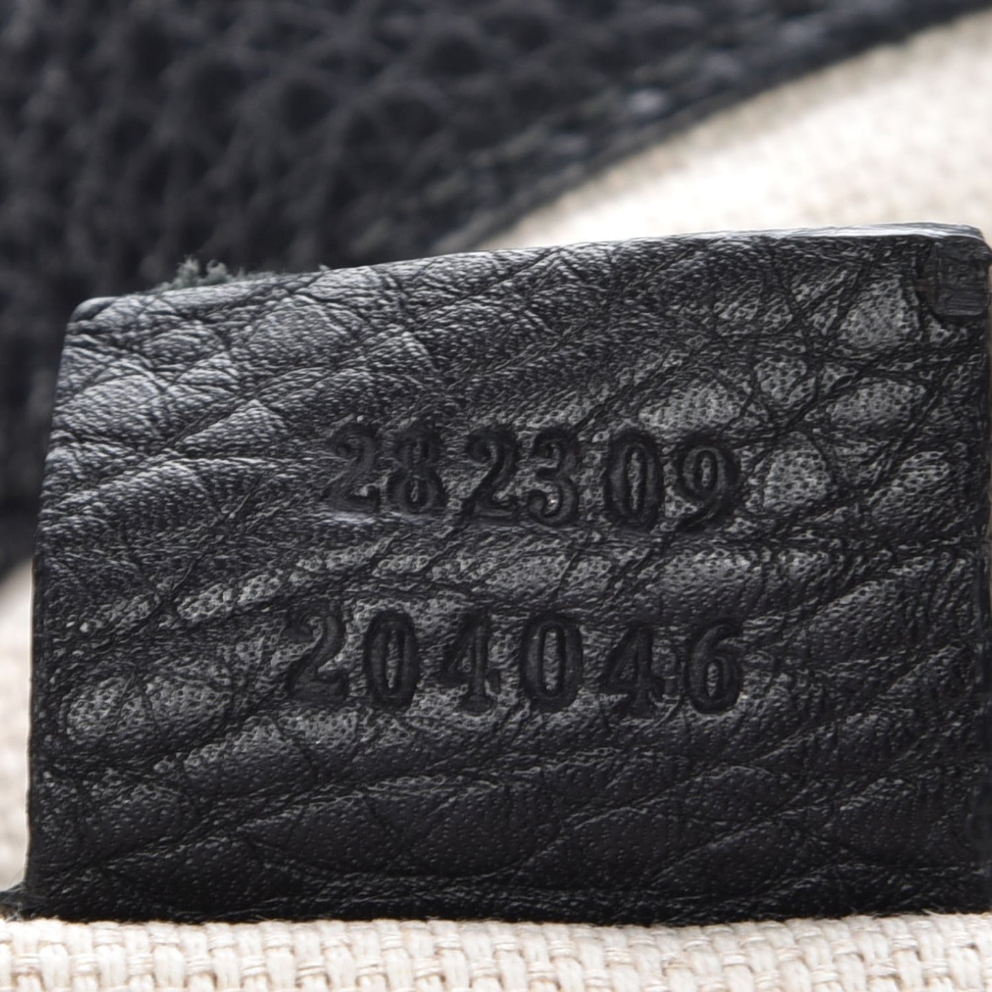 Pebbled Calfskin Medium Soho Shoulder Bag Black