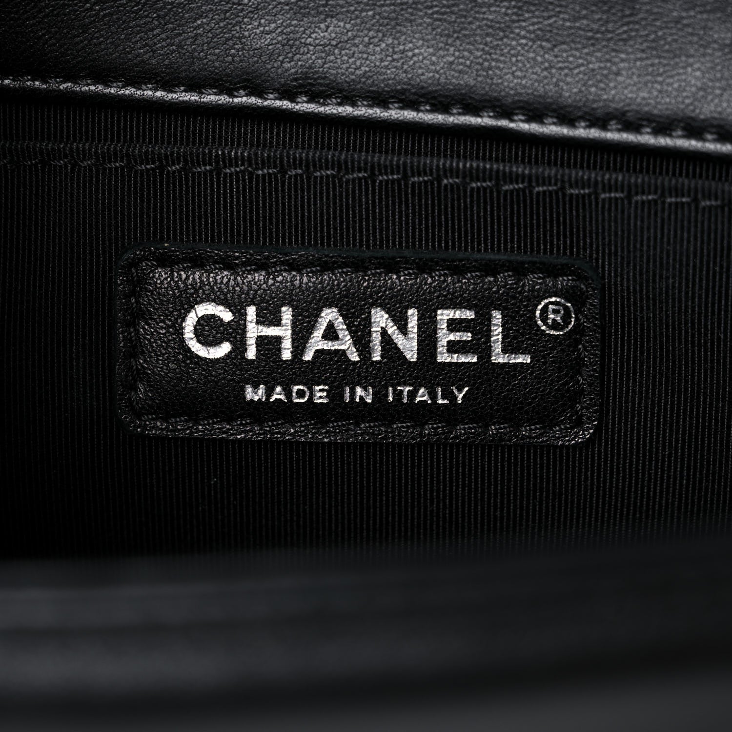 Chanel Lambskin Quilted Small Boy Flap Black 5 of 15