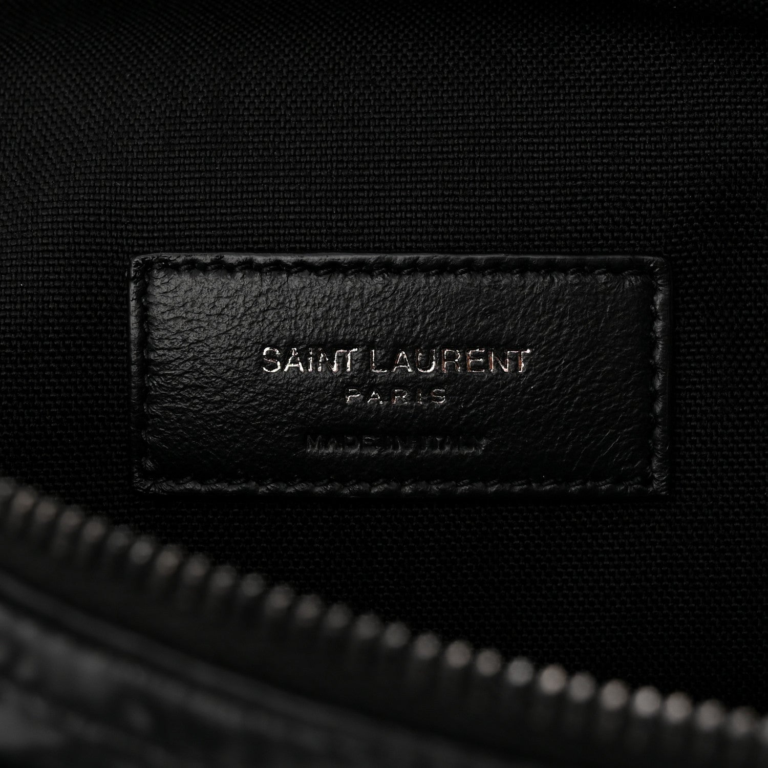 Saint Laurent Nylon Logo Nuxx Body Belt Bag Black 6 of 11