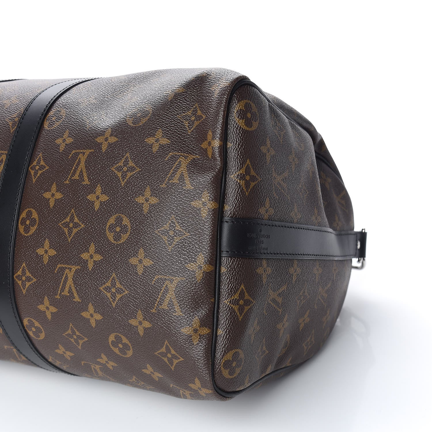 Louis Vuitton Monogram Macassar Keepall Bandouliere 45 10 of 11