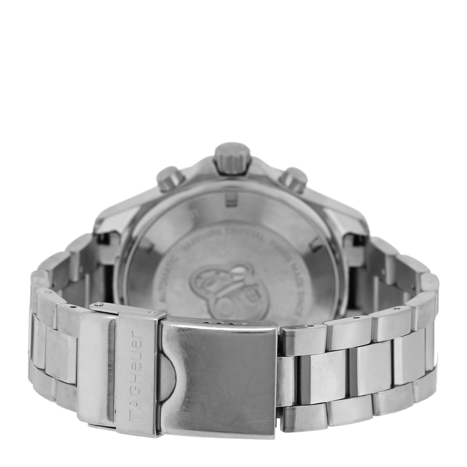 Tag Heuer Stainless Steel 41mm Aquaracer 300M Chronograph Automatic Watch Black CAF2110 3 of 4