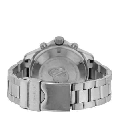 Tag Heuer Stainless Steel 41mm Aquaracer 300M Chronograph Automatic Watch Black CAF2110 3 of 4