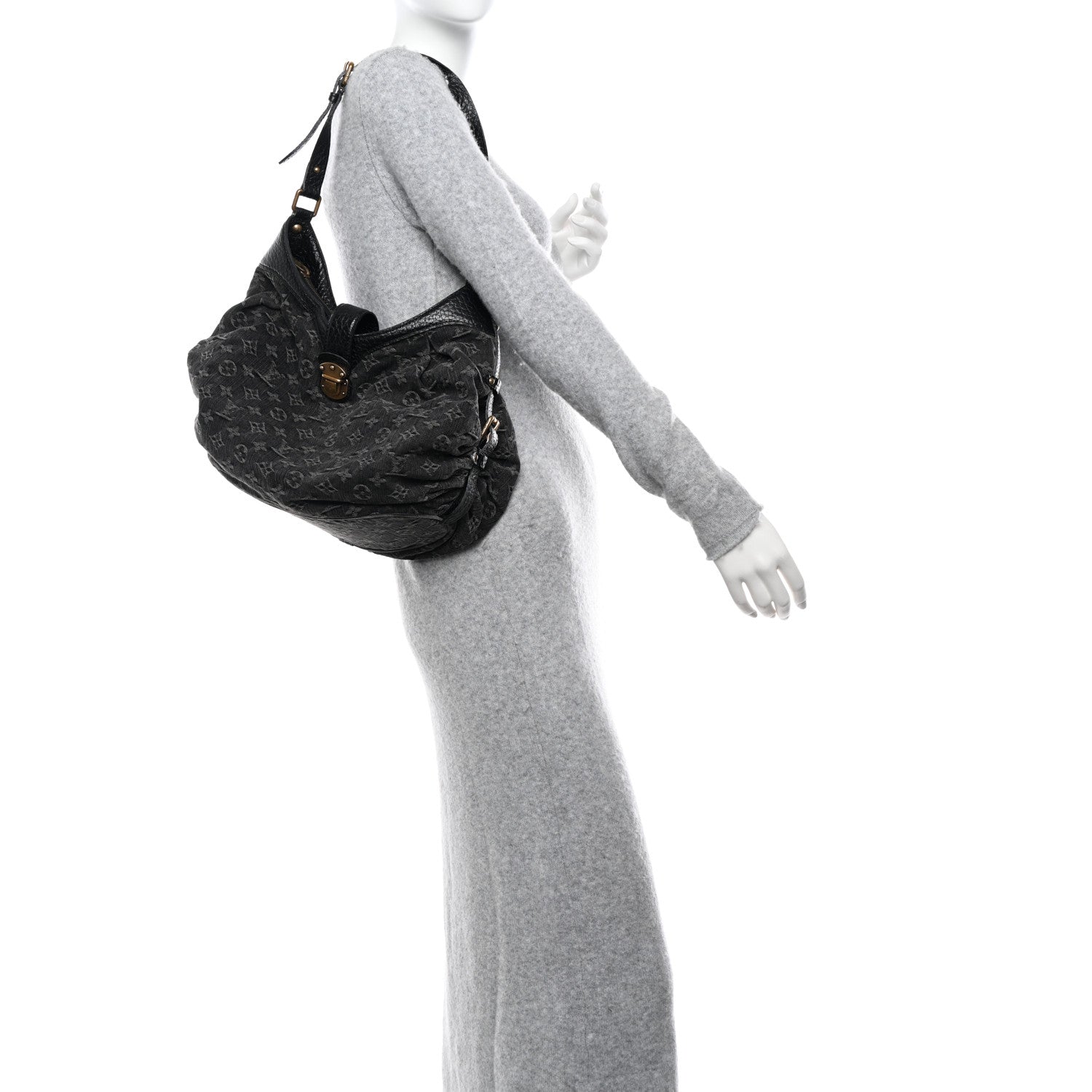 Louis Vuitton Denim Mahina XS Black 2 of 9