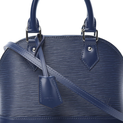 Louis Vuitton Epi Alma BB Indigo 8 of 13